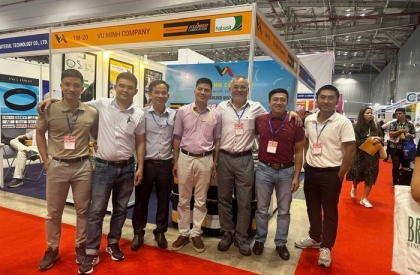 Tham gia Triển lãm SaigonTex 2025, Vũ Minh mong muốn góp phần vào sự phát triển bền vững và ứng dụng công nghệ hiện đại của ngành Dệt May Việt Nam