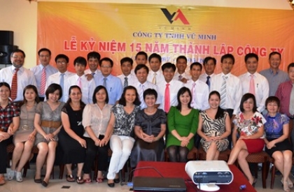 Lễ kỷ niệm 15 năm thành lập Công ty Vũ Minh