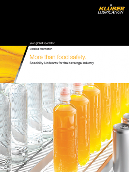 Speciality lubricants for the beverage industry