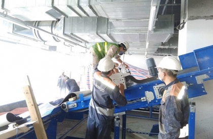 Dịch vụ nối băng tải tại sân bay