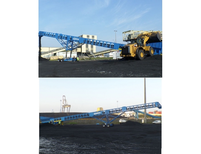 Mobile link conveyors